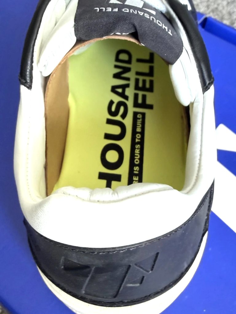 Thousand Fell Women's Court Sneakers Black White Size 7.5 Nib — image 7 of 8